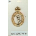 CB 224 - Royal Signals pre 1947 CB 224 - Royal Signals pre 1947