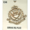 CB 136 - Gurkha Military Police CB 136 - Gurkha Military Police