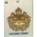 cb 085 lincolnshire yeomanry