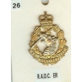 CB 026 - Royal Army Dental Corps CB 026 - Royal Army Dental Corps