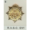 cb 019 royal army service corps gv1