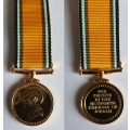Miniature Jordan Service Medal