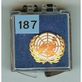 187. United Nations - White Enamel 187. United Nations - White Enamel