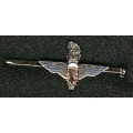SH 103 Parachute Regiment - White Metal with Blue wings
