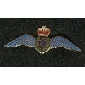 SH 500 RAF Wings Blue on Gilt EIIR SH 500 RAF Wings Blue on Gilt EIIR