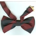 guards polyester ready tie bow tie