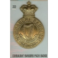 CB 332 - Connaught Rangers pack badge CB 332 - Connaught Rangers pack badge