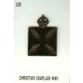 CB 329 - Christian Chaplain WW1 CB 329 - Christian Chaplain WW1