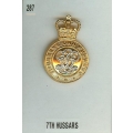 CB 287 - 7th Hussars CB 287 - 7th Hussars
