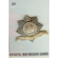 CB 274 - 4th Royal Irish Dragoon Guards CB 274 - 4th Royal Irish Dragoon Guards