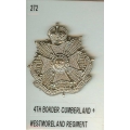 CB 272 - 4th Border Cumberland & Westmorland Regiment