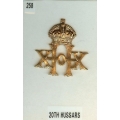 CB 258 - 20th Hussars CB 258 - 20th Hussars