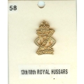 CB 058 - 13th/18th Hussars GV CB 058 - 13th/18th Hussars GV