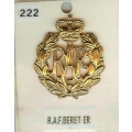 CB 222 - RAF Airman's Brass EIIR CB 222 - RAF Airman's Brass EIIR