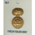 CB 197 - Royal Welch Fusiliers (Brass) CB 197 - Royal Welch Fusiliers (Brass)