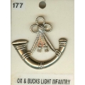CB 177 - Oxfordshire & Buckinghamshire Light Infantry CB 177 - Oxfordshire & Buckinghamshire Light Infantry