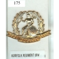 CB 175 - Norfolk Regiment (Pre 1935)