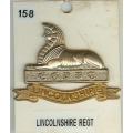CB 158 - Lincolnshire Regiment CB 158 - Lincolnshire Regiment