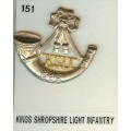 CB 151 - Kings Shropshire Light Infantry CB 151 - Kings Shropshire Light Infantry