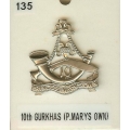 CB 135 - 10th Gurkha's (Princess Mary's Own)