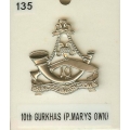 CB 135 - 10th Gurkha's (Princess Mary's Own) CB 135 - 10th Gurkha's (Princess Mary's Own)
