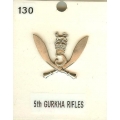 CB 130 - 5th Gurkha's