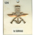 CB 126 - 1st Gurkha's CB 126 - 1st Gurkha's