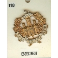 CB 118 - Essex Regiment CB 118 - Essex Regiment