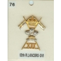 CB 076 - 12th Lancers GV1