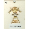CB 077 - 12th Lancers EIIR