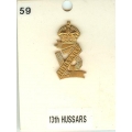 CB 059 - 13th Hussars CB 059 - 13th Hussars