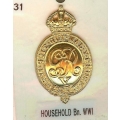 CB 031 - Household Battalion WW1 CB 031 - Household Battalion WW1