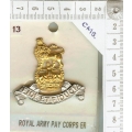 CB 013 - Royal Army Pay Corps EIIR CB 013 - Royal Army Pay Corps EIIR
