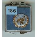 186. United Nations - Blue Enamel