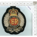 BW 076 Royal Engineers (Silver) ER Blazer Badge