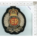 BW 076 Royal Engineers (Silver) ER Blazer Badge BW 076 Royal Engineers (Silver) ER Blazer Badge