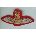 gsb 001 army air corps pilot no 1 dress gold on red