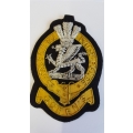 queens regiment blazer badge